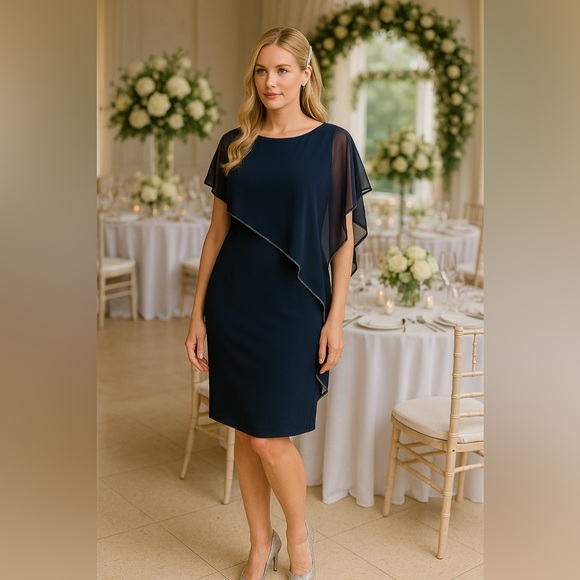 Joseph Ribkoff Black Label Signature Dress - Picture 1 of 6